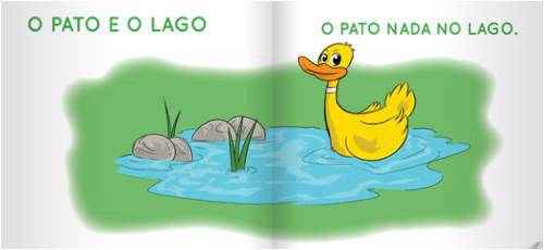 O pato e o lago